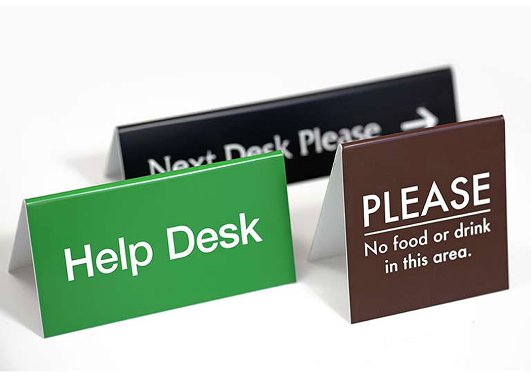 Peaksmart Direct Counter Top Signages
